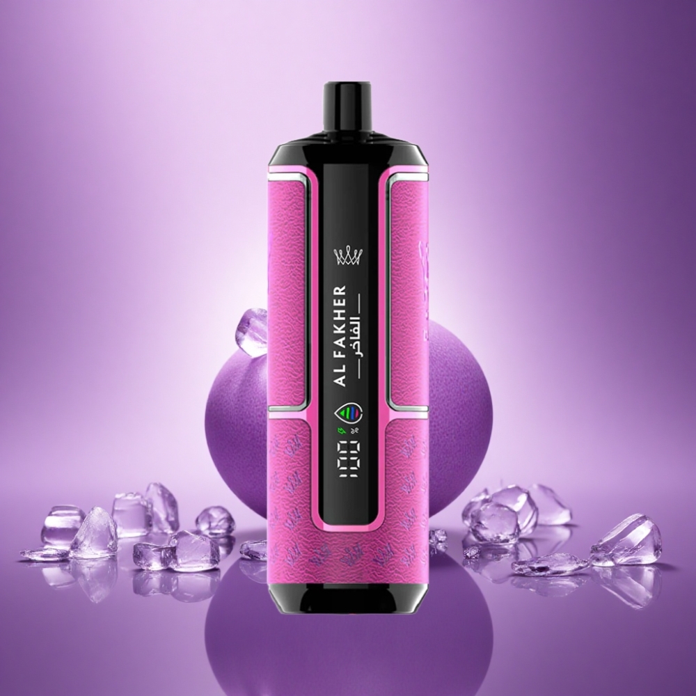 Al Fakher Crown Bar 15K Hypermax Jaunais Svaidīgais Ledus ar 22ml e-šķidruma un 600mAh bateriju
