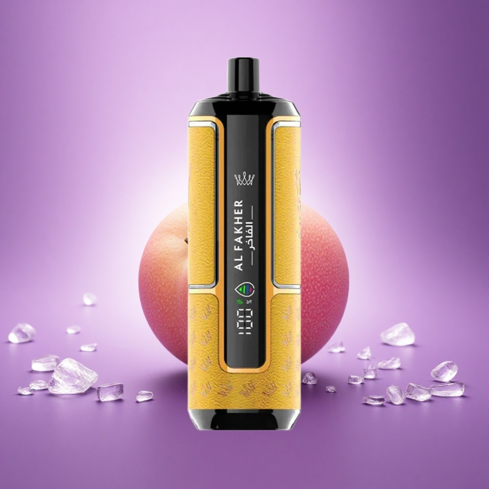 Al Fakher Crown Bar 15K Hypermax Mango Ledus ar 600mAh un 6mg nikotīna