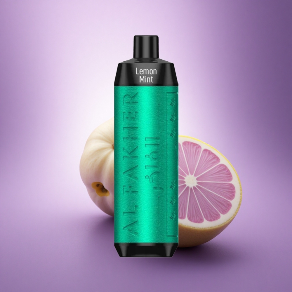 Al Fakher Crown Bar 8000 Crystal Citronu Mētra ar 600mAh un 5mg Nikotīna