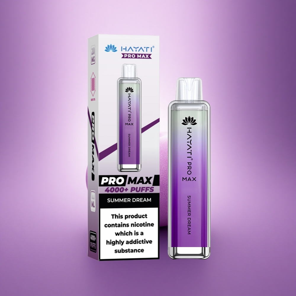 Hayati Pro Max 4000 Puffs Vasaras Sapnis 2ml 1400mAh