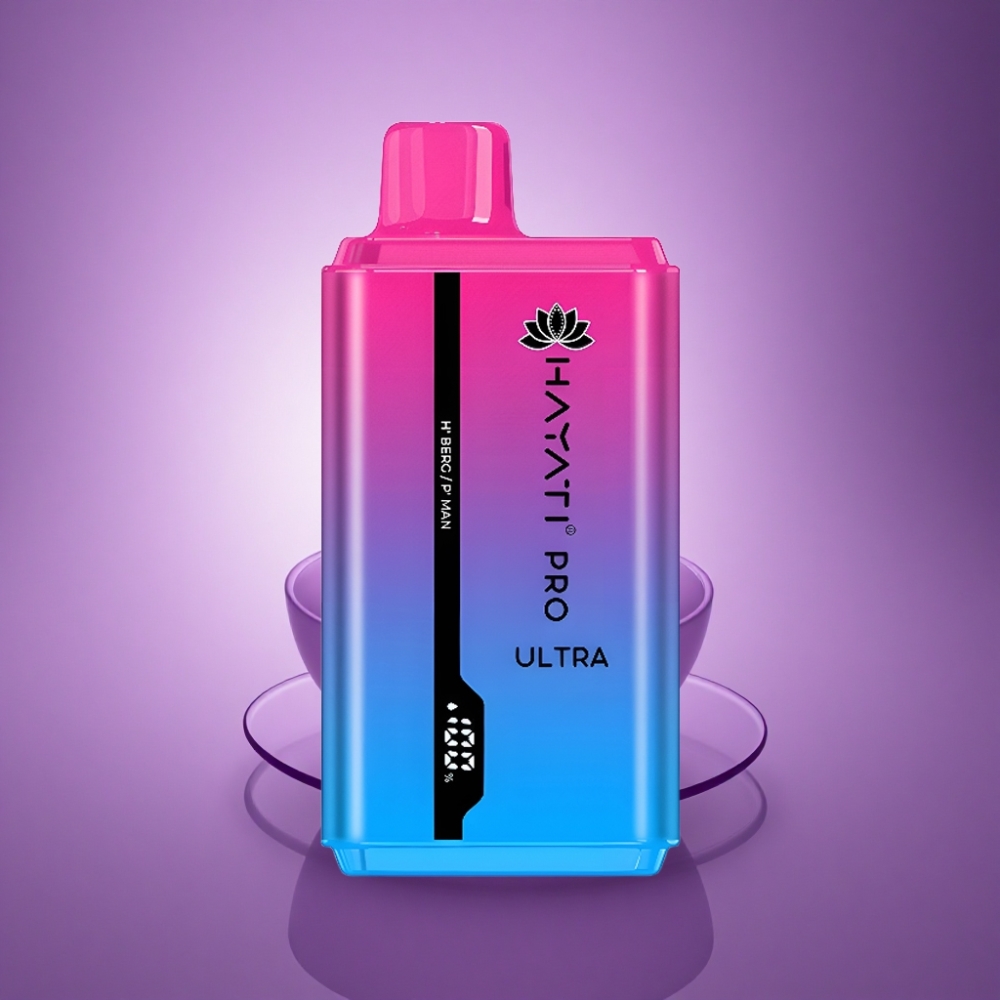 Hayati Pro Ultra 15000 Puffs H' Berg P' Man 850mAh 2% nikotīns