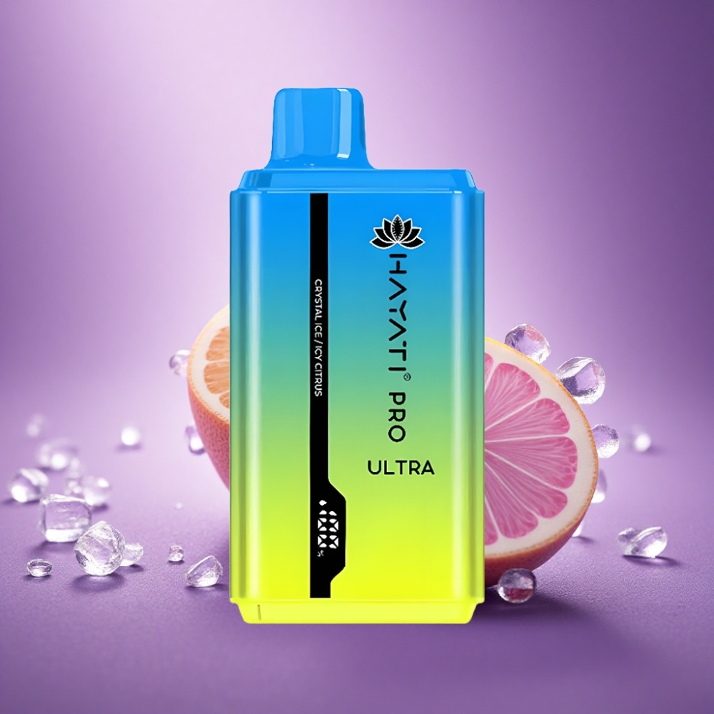 Hayati Pro Ultra 15000 Puffs Ledus Citrus 850mAh 2% nikotīna