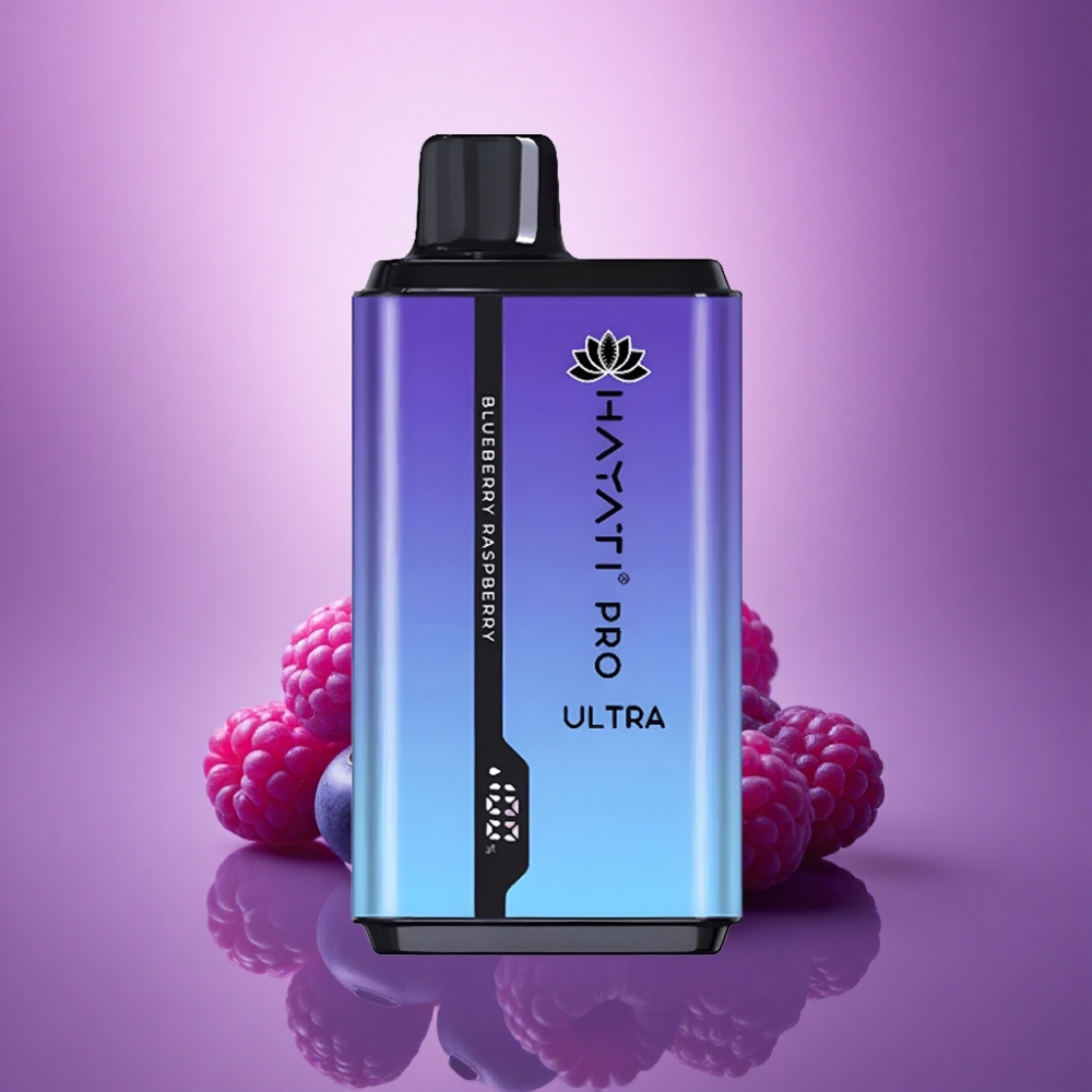 Hayati Pro Ultra 15000 Puffs Mellenes Aveņu 850mAh 2% nikotīna