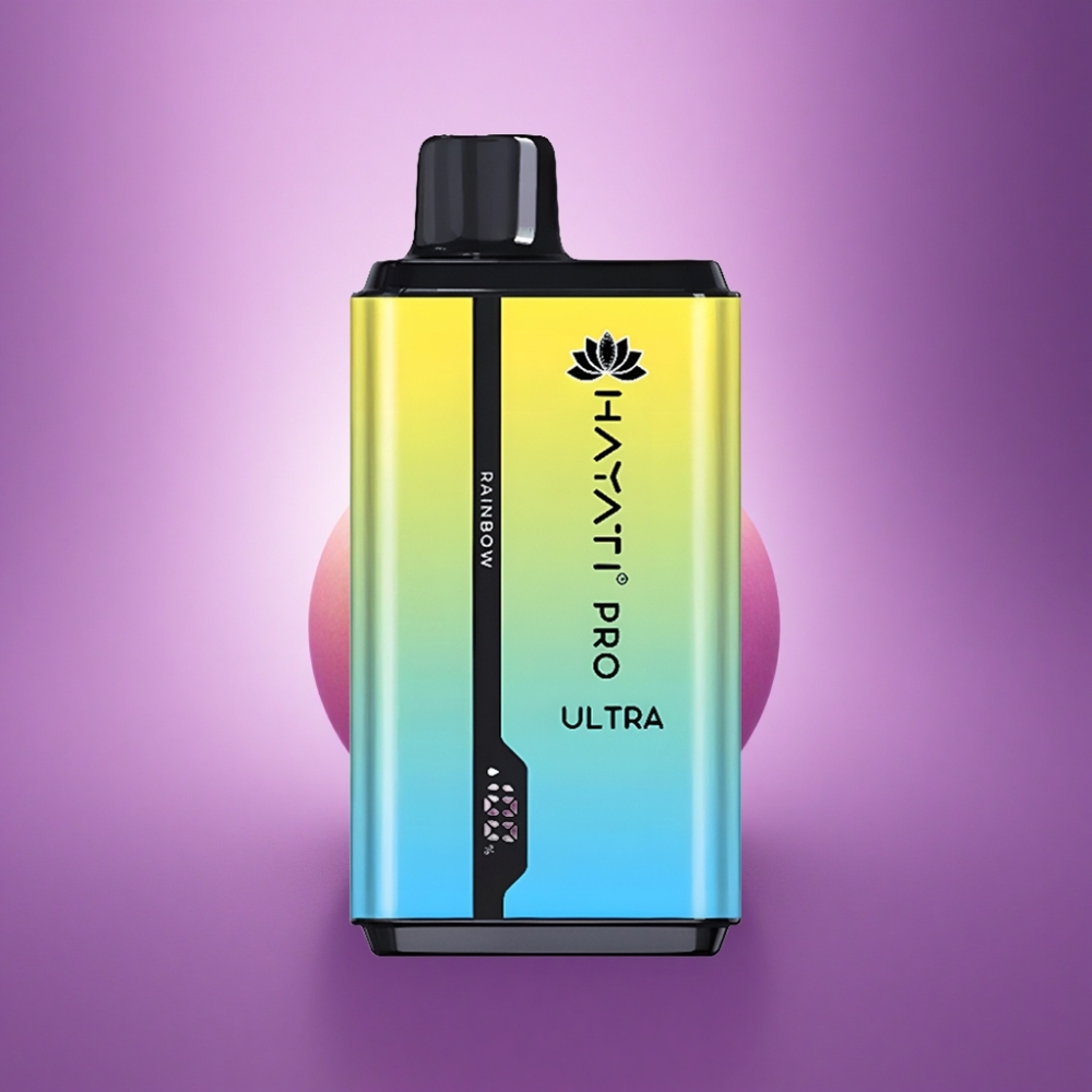 Hayati Pro Ultra 15000 Puffs Varavīksne 2% nikotīna 850mAh