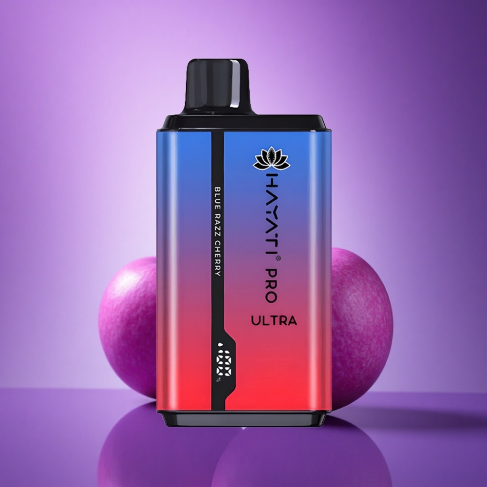 Hayati Pro Ultra 15000 Puffs Zilā Aveņķiršja 850mAh 2% nikotīna