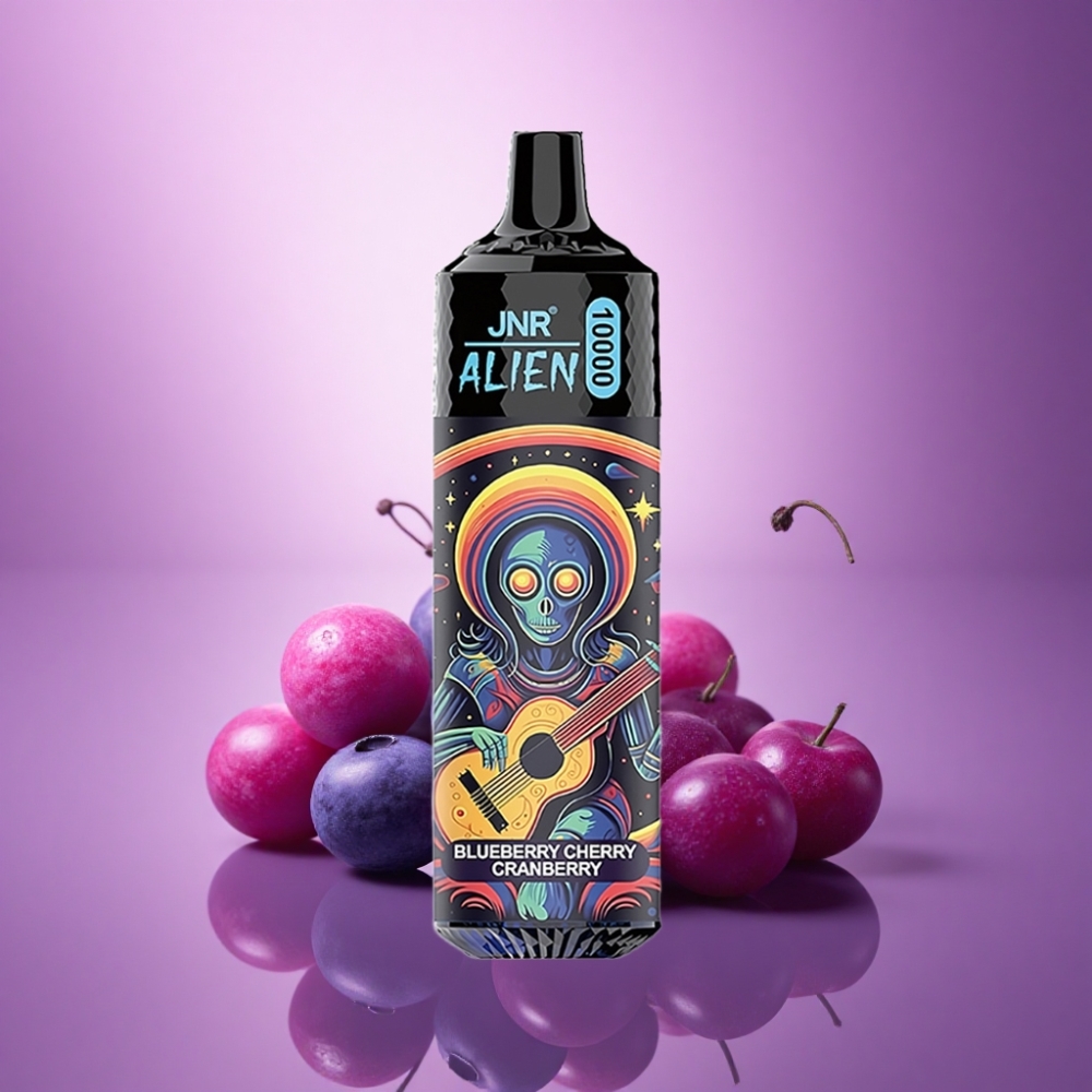 JNR Alien 10000 Krāšņā Dzērveņu Ķiršu 850mAh 1.2Ohm