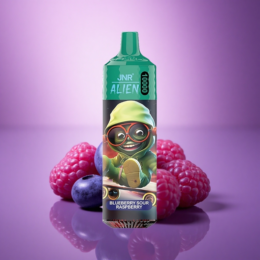 JNR Alien 10000 Krūmmelleņu Skābā Aveņa 850mAh 20ml