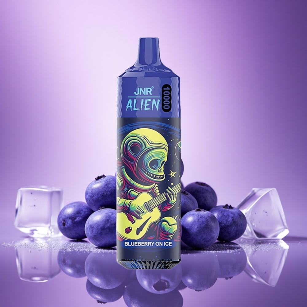 JNR Alien 10000 Melleņu Ledū ar 850mAh un 20ml E-šķidruma