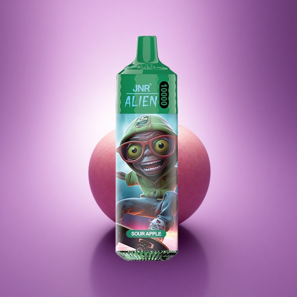 JNR Alien 10000 Skābā ābolu 850mAh 20ml
