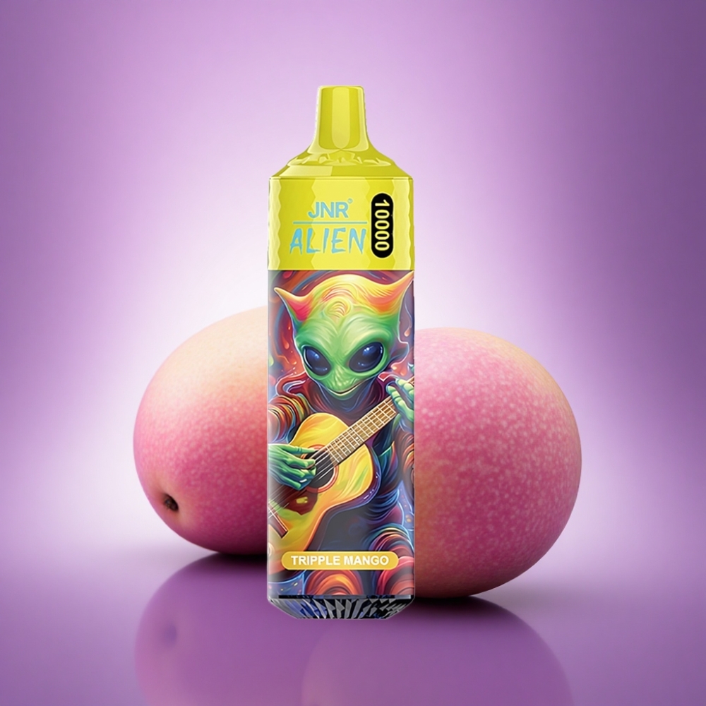JNR Alien 10000 Trīskāršais Mango ar 850mAh un 20ml šķidruma