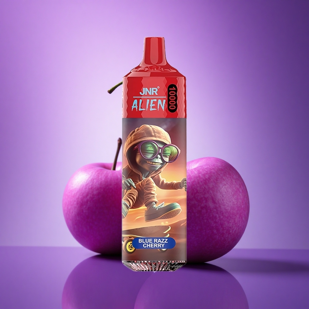 JNR Alien 10000 Zilā Aveņu Ķirše 850mAh 20ml
