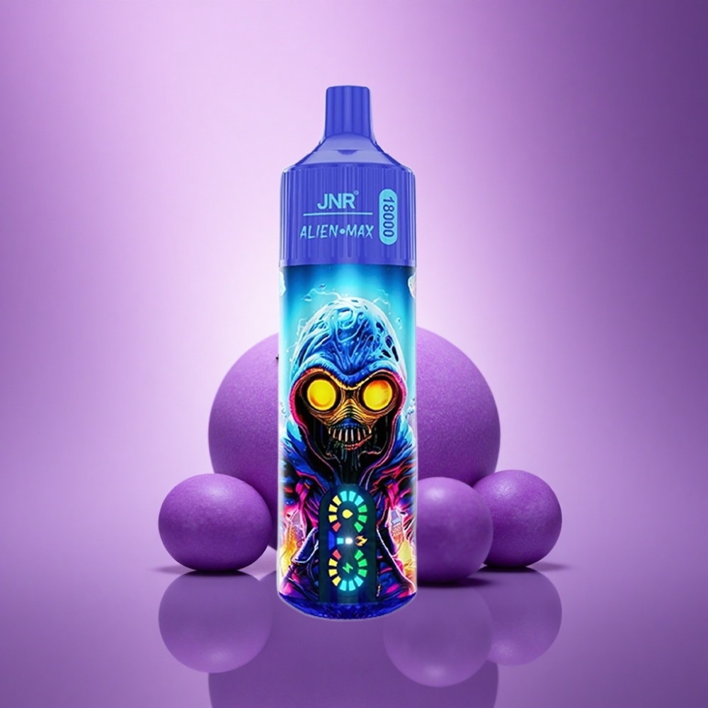 JNR Alien Max 18000 Krāšņā Melleņu Pūšļu Guma ar 850mAh un 28ml E-šķidruma