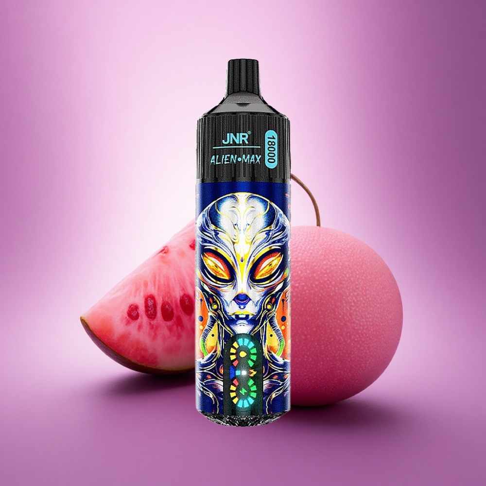 JNR Alien Max 18000 Zemeņu Arbūzu Košļājamo Gumiņu 850mAh 28ml