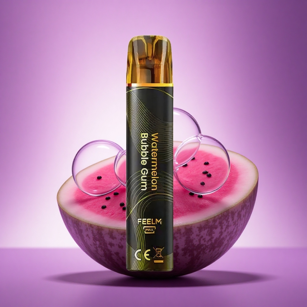 JNR Black&Golden 600+200 Arbūza Košļājamā Gumija ar 550mAh un 2% nikotīna saturu