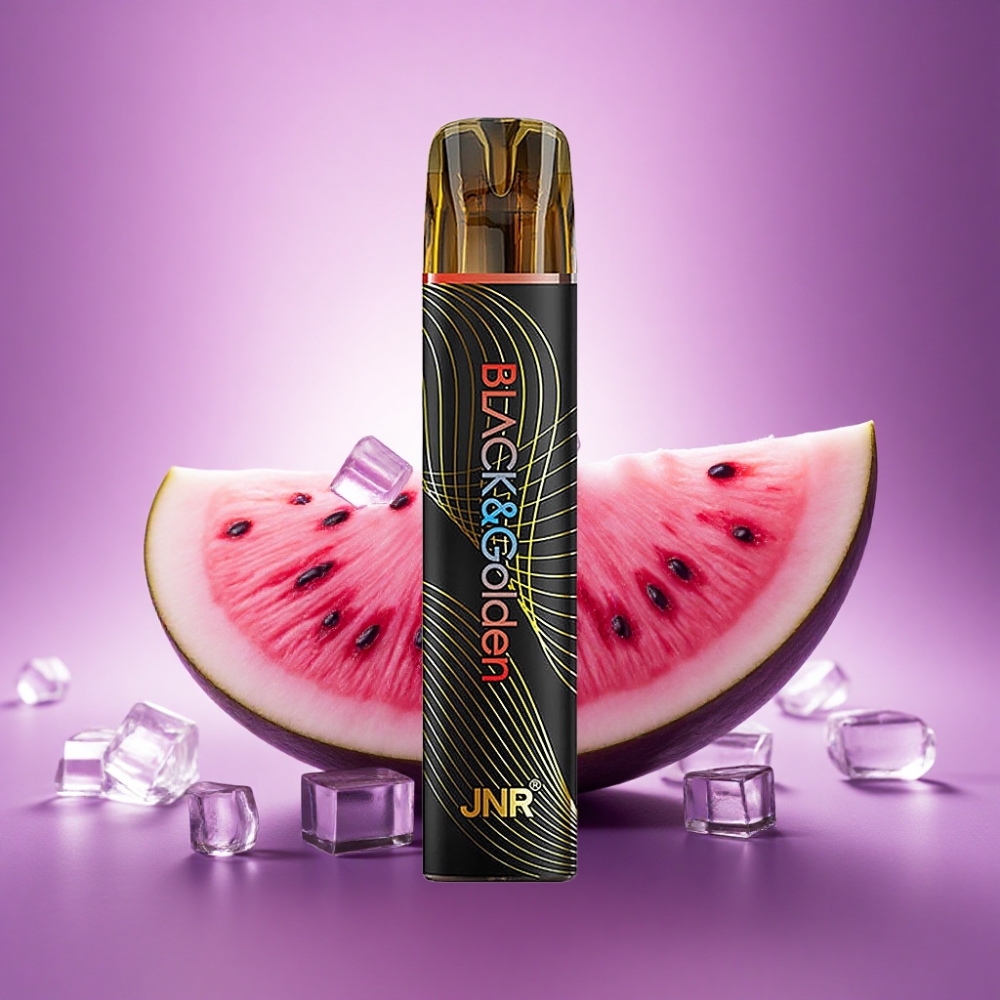 JNR Black&Golden 600+200 Arbūzu Ledus 550mAh 2% Nikotīns