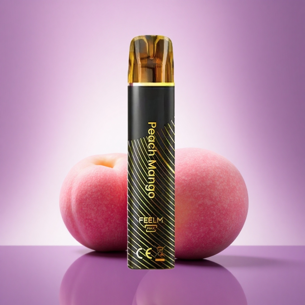 JNR Black&Golden 600+200 Persiku Manga 2% nikotīna 550mAh