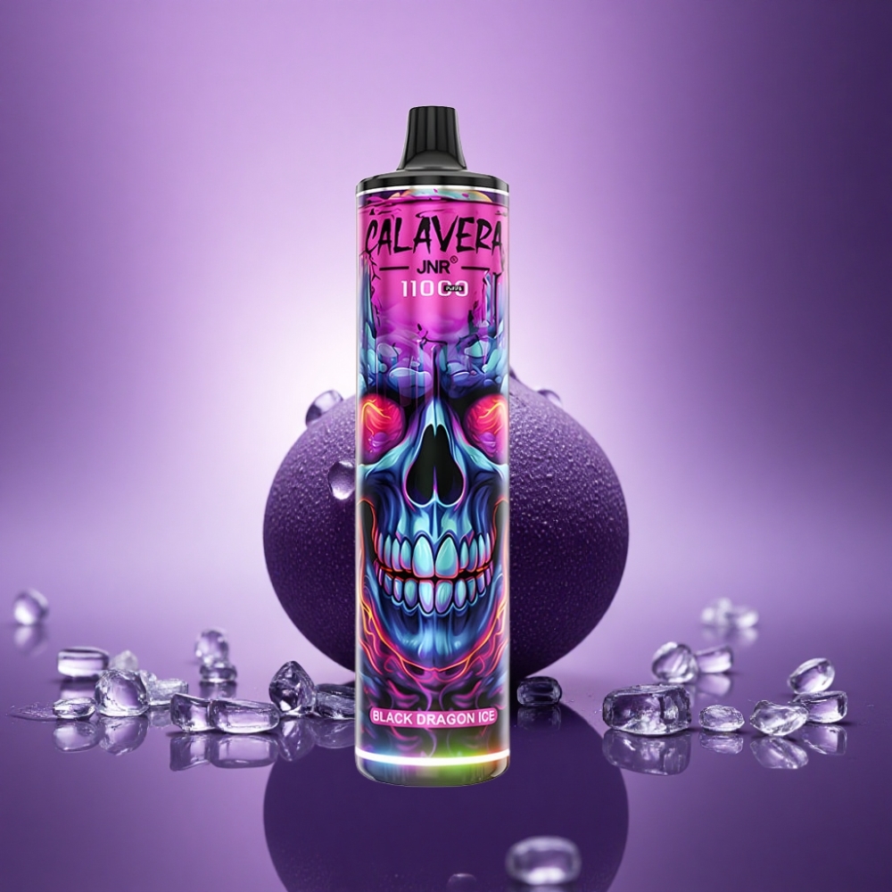 JNR Calavera 11000 Melnā Pūķa Ledus 850mAh 21ml