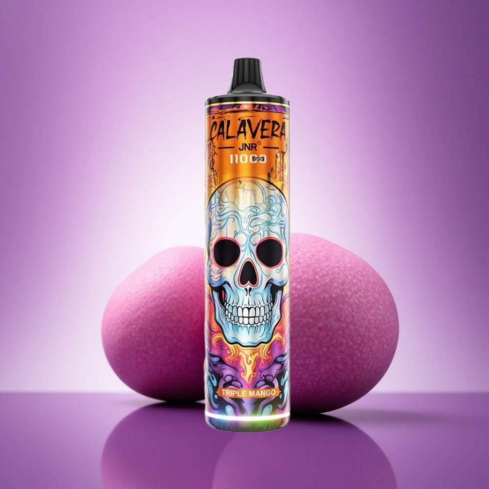 JNR Calavera 11000 Trīskāršais Mango ar 850 mAh un 5% nikotīna