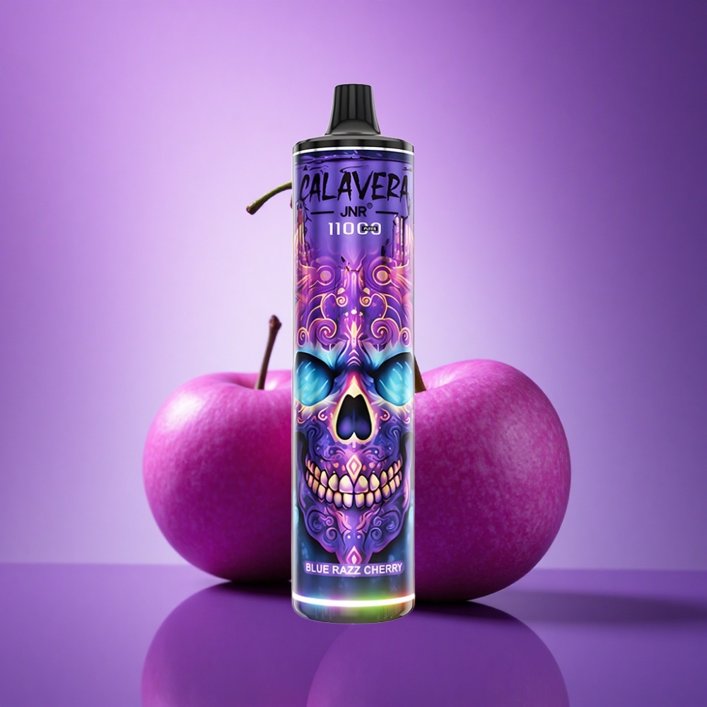 JNR Calavera 11000 Zilā Aveņu ķiršeju 850mAh 5% nikotīna