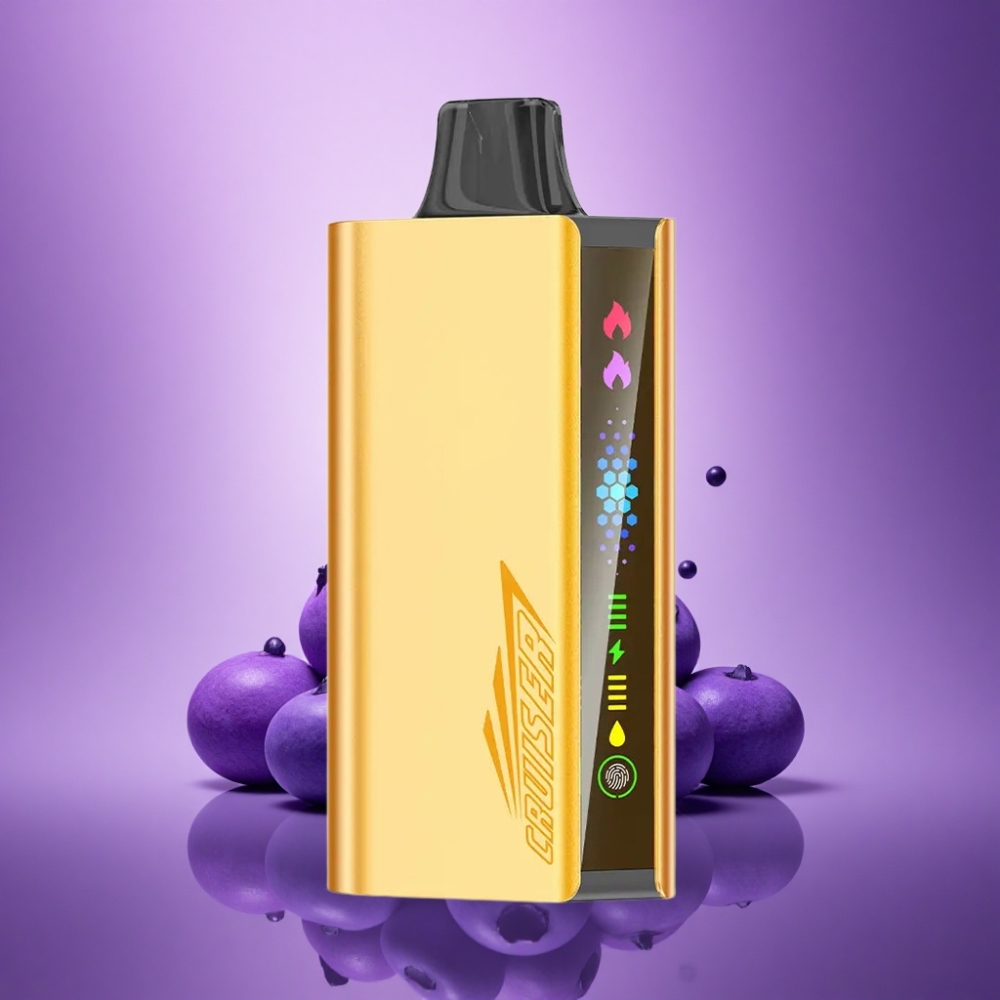 JNR Cruiser 12000 Baltā Alumīnija 3500mAh Mellenes Sprādziens