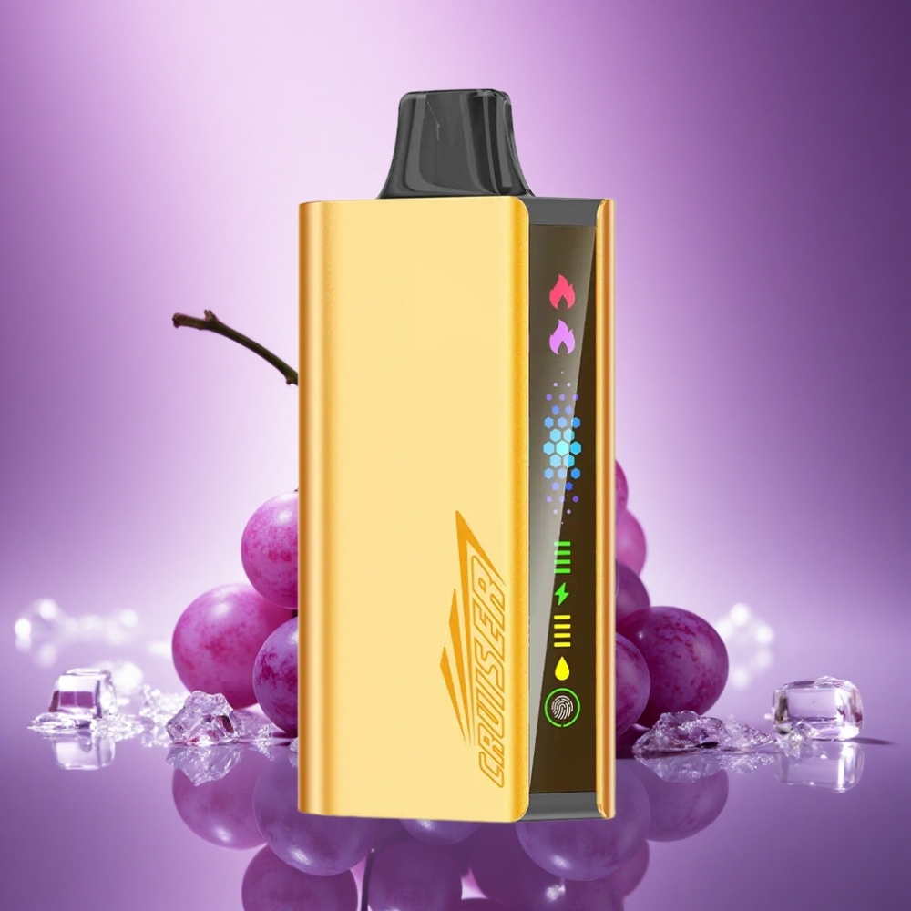 JNR Cruiser 12000 Vīnogu Ledus 3500 mAh 50mg nikotīna
