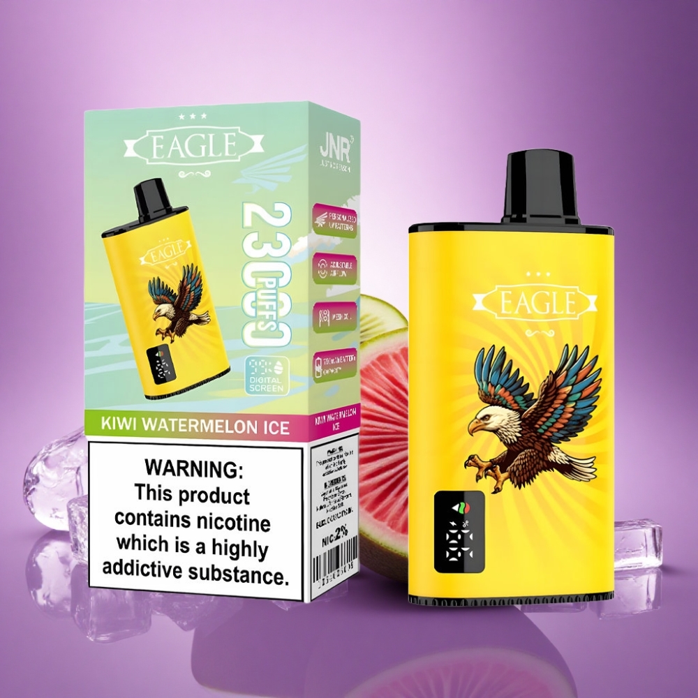 JNR EAGLE Smart 23000 Ābolu Arbūzu Ledus ar 750mAh un 1.0ohm Mesh Spole