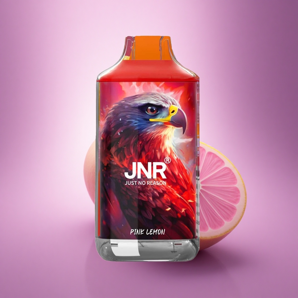 JNR Falcon 16000 Rozā Citrons ar 850 mAh un 2% nikotīna saturu