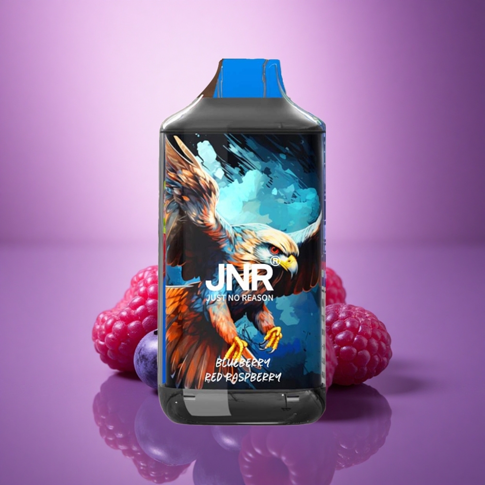 JNR Falcon 16000 Zilā Īrene Sarkanā Aveņa 850 mAh 2% nikotīna