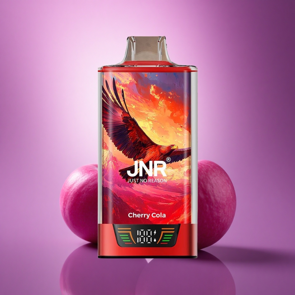 JNR Falcon Pro 28000 Ķiršu Kolas 30ml 950mAh Izmēģinājams Vape