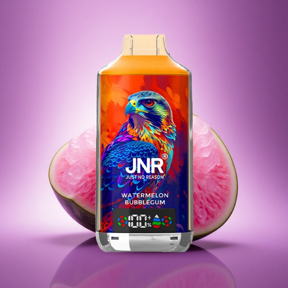 JNR Falcon X 18000 Arbūžu košļājamo gumiju ar 750mAh un 5% nikotīna saturu