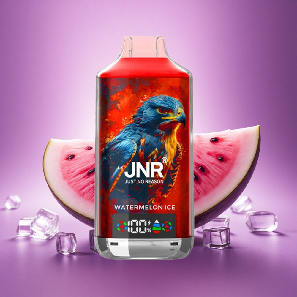 JNR Falcon X 18000 Arbūza Ledus ar 750mAh un Dual Mesh Coil