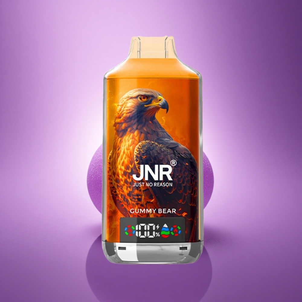 JNR Falcon X 18000 Lokainais Lācītis 750mAh 24ml Divu Serdes Režģis 0%-5% nikotīns