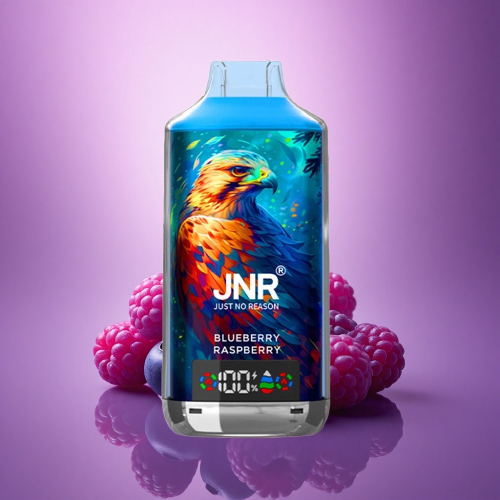JNR Falcon X 18000 Mellenātrā Jāņogu Aveņu Dual Mesh 750mAh 5% Nikotīna