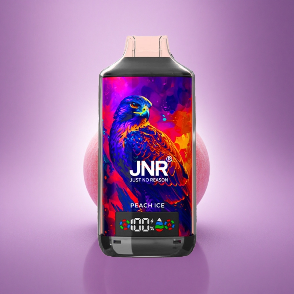 JNR Falcon X 18000 Persiku Ledus ar 750mAh un 24ml
