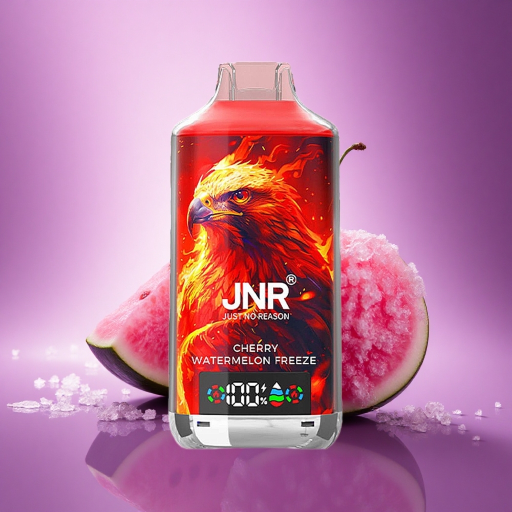 JNR Falcon X 18000 Ķiršu Arbūza Ledus ar 750mAh un 5% nikotīna