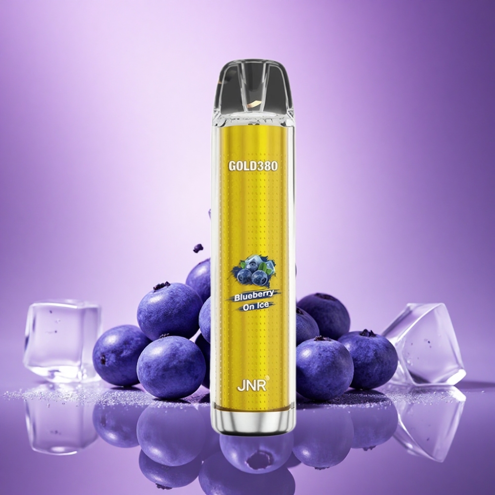 JNR Gold380 6000 Melleņu Ledus ar 1500mAh un 0%,2%,5% nikotīna saturu