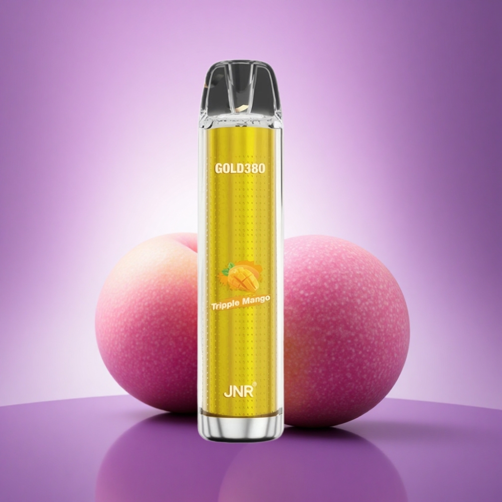JNR Gold380 6000 Trīskāršais Mango 1500mAh 0% nikotīna