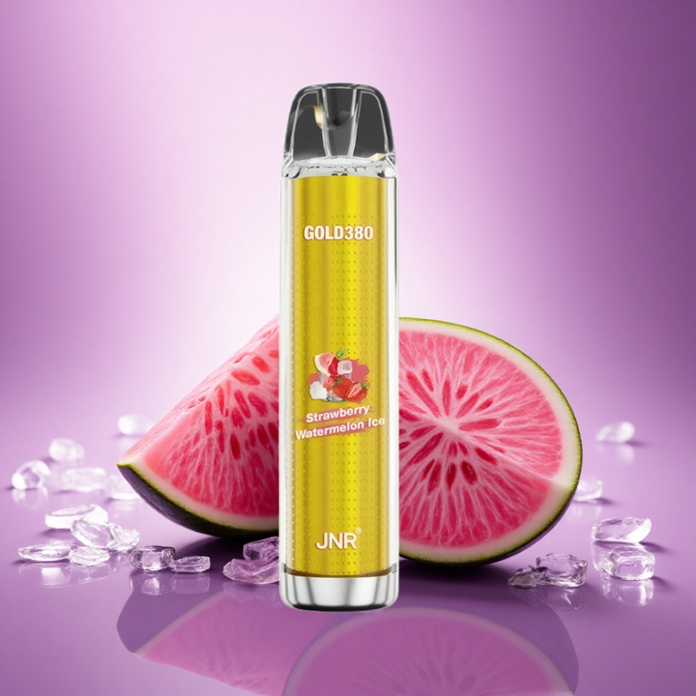 JNR Gold380 6000 Zemeņu Arbūzu Ledus ar 1500mAh un 0% nikotīna