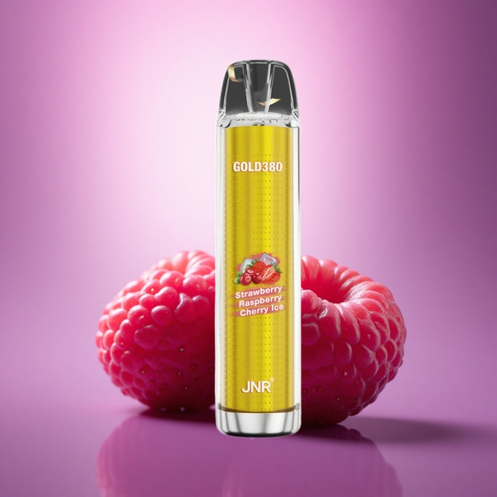 JNR Gold380 6000 Zemenes Aveņu 1500mAh 0% nikotīna