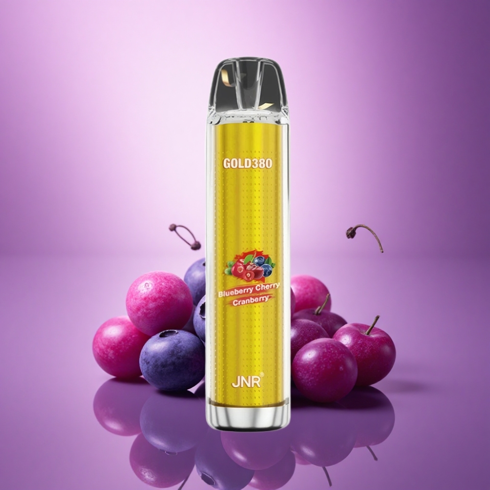 JNR Gold380 6000 Zemenes Ķiršu Dzērveņu 1500mAh 1.0ohm