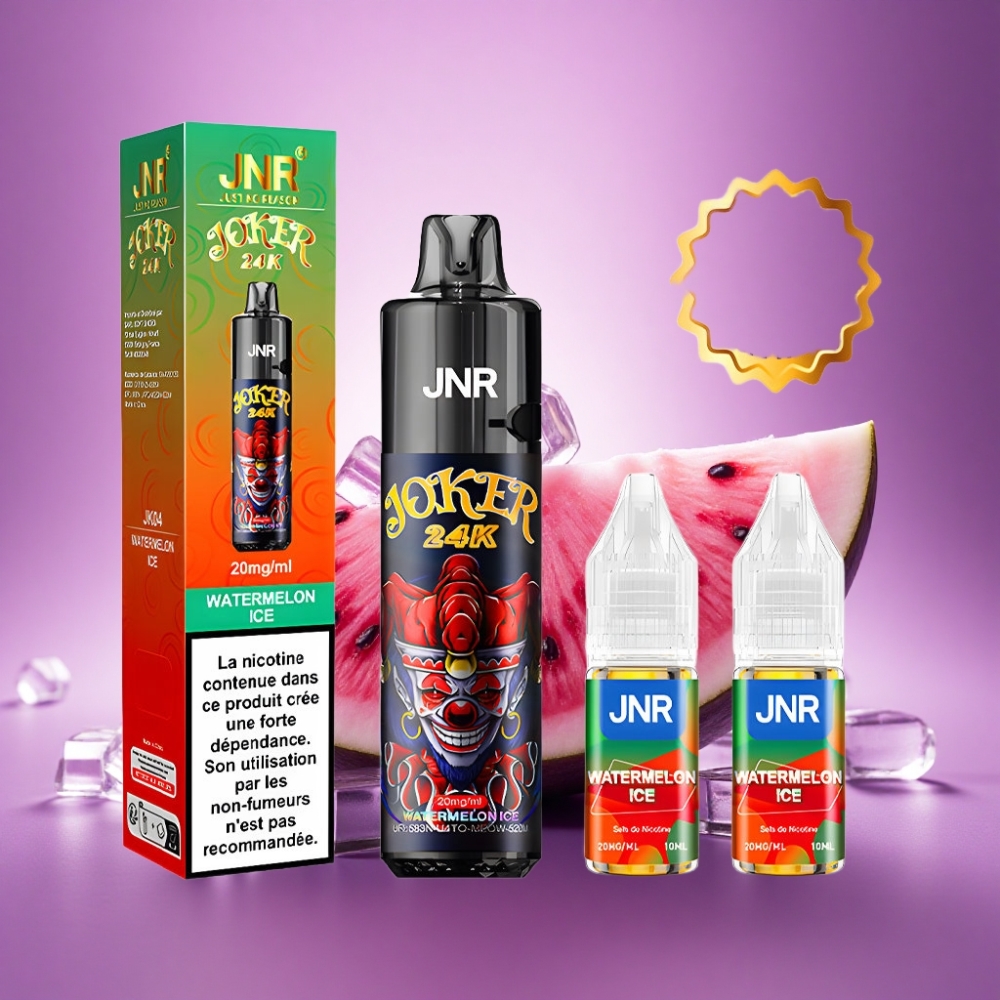 JNR Joker 24K Arbūzu Ledus ar 2% nikotīna un 800mAh