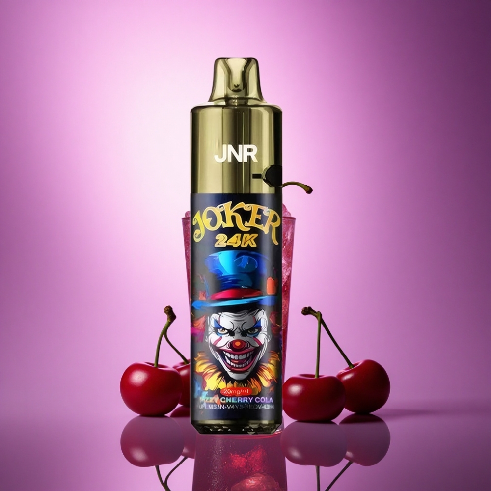 JNR Joker 24K Gaistošā Ķiršu Kolā ar 800mAh un 2% nikotīna
