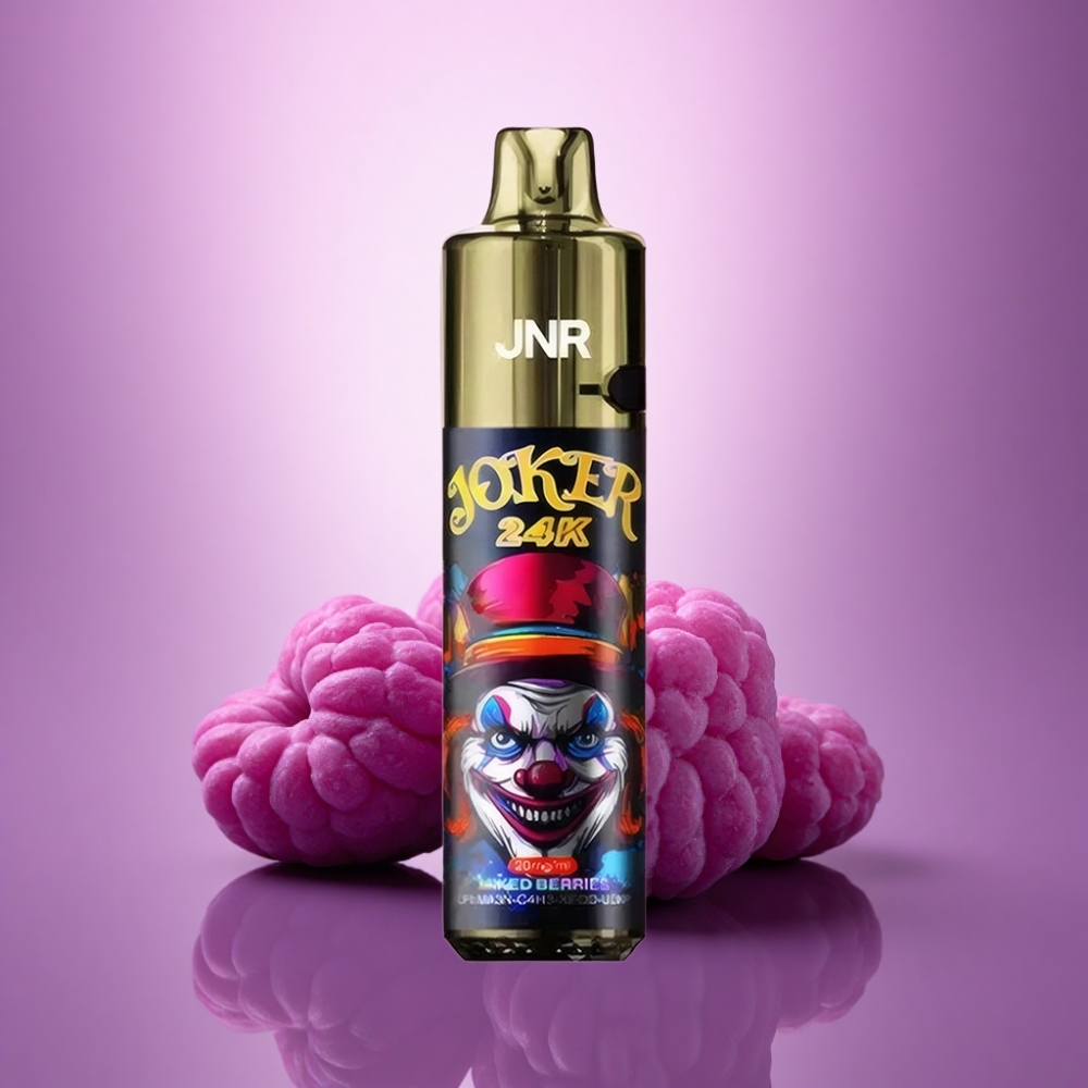 JNR Joker 24K Jokera 2+10ml Uzpildāma Iekārta ar 800mAh Litija Bateriju un Jauktām Ogām