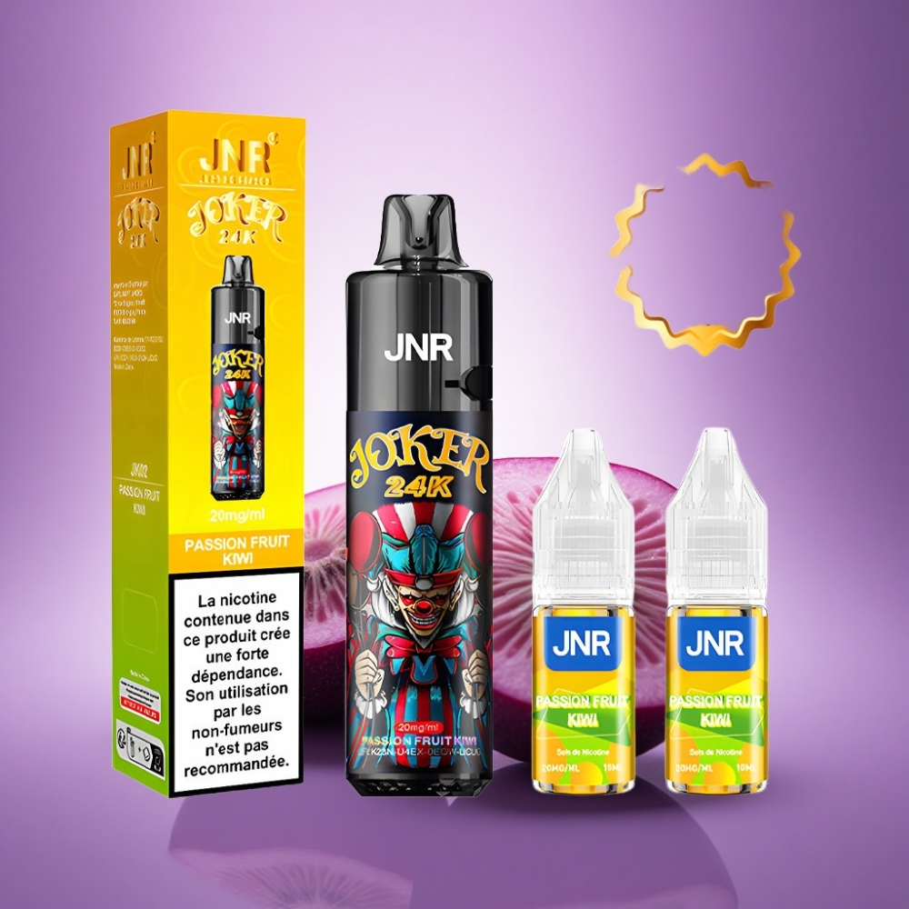 JNR Joker 24K Marakuļa Kivi Refilējams Pods 2% nikotīna 800mAh