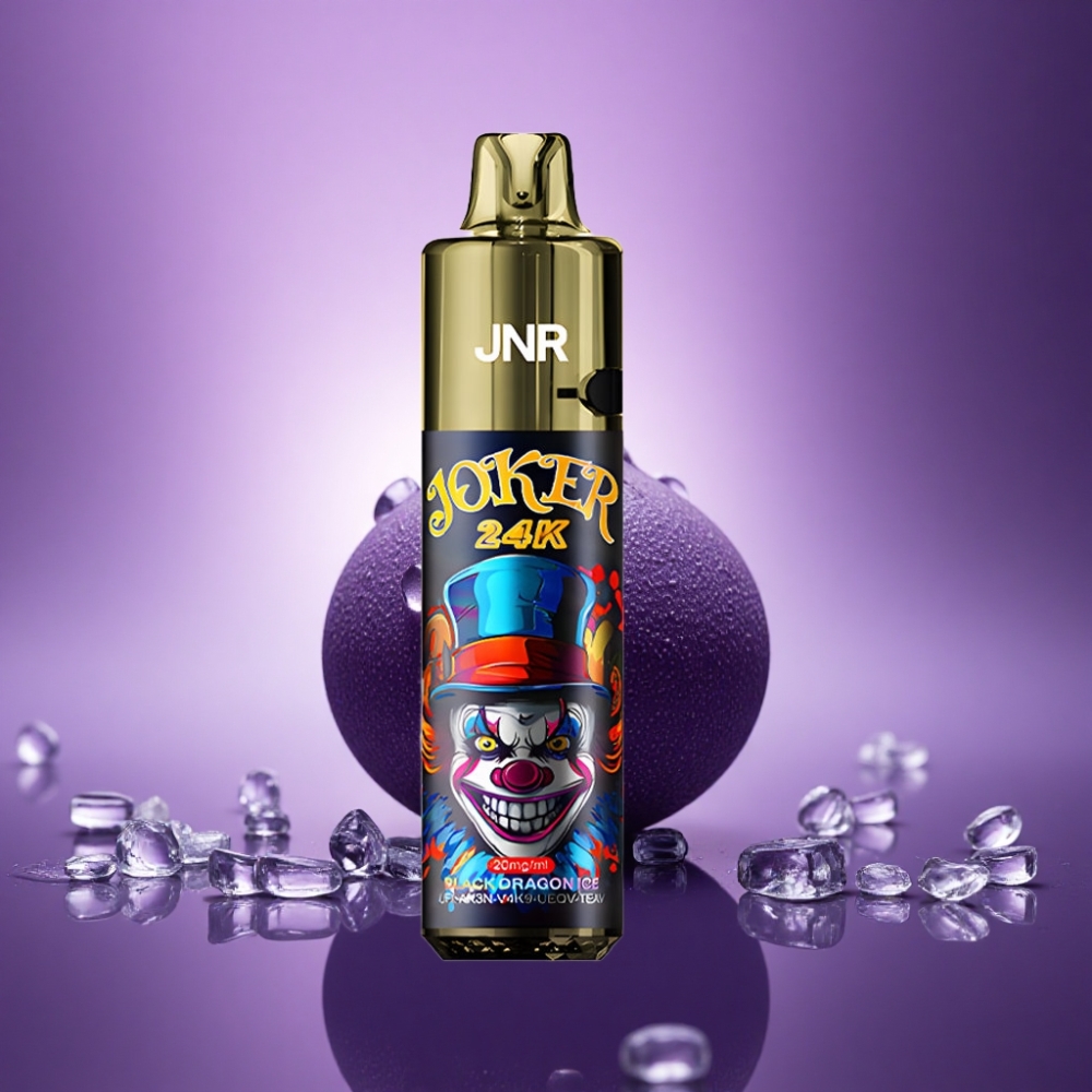 JNR Joker 24K Melnais Pūķis Ledus ar 2% nikotīna un 800mAh