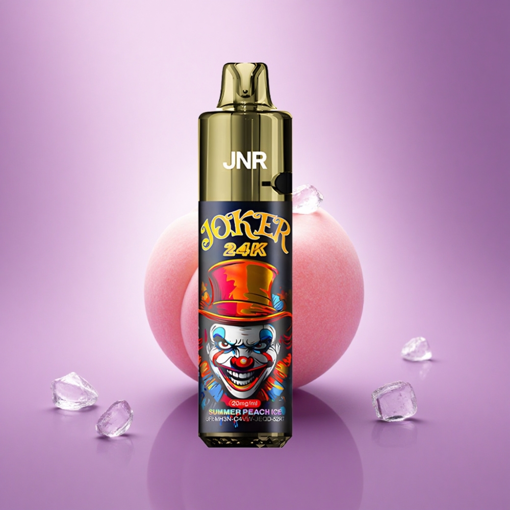 JNR Joker 24K Vasaras Persiku Ledus ar 2% nikotīna un 800mAh