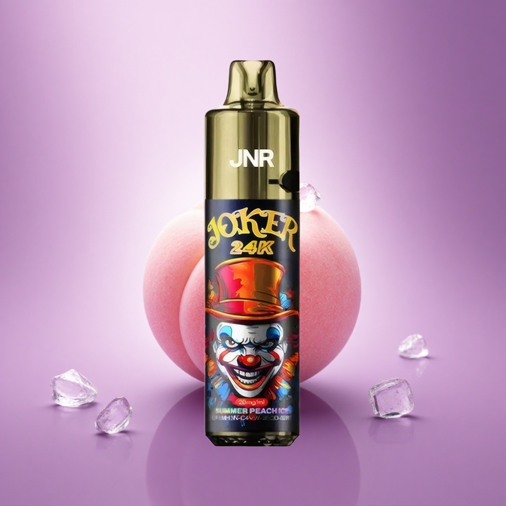 JNR Joker 24K Vasaras Persiku Ledus ar 2% nikotīna un 800mAh