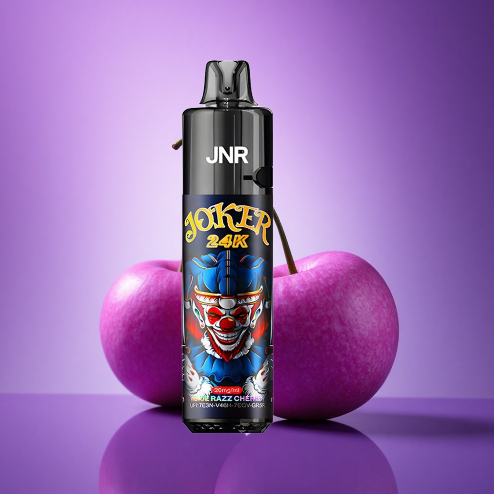 JNR Joker 24K Zilā Aveņu ķiršu 2% nikotīna 800mAh