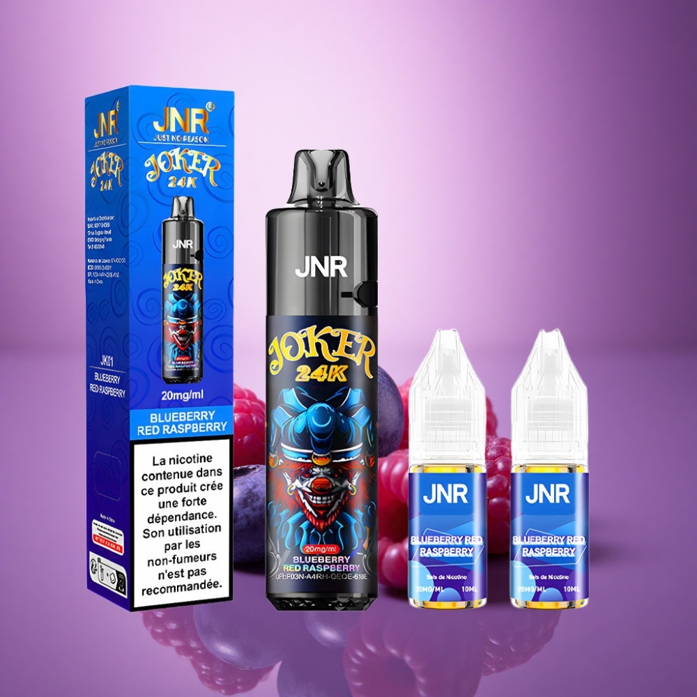 JNR Joker 24K Zilā Oga Sarkana Avenes 2% nikotīna 800mAh
