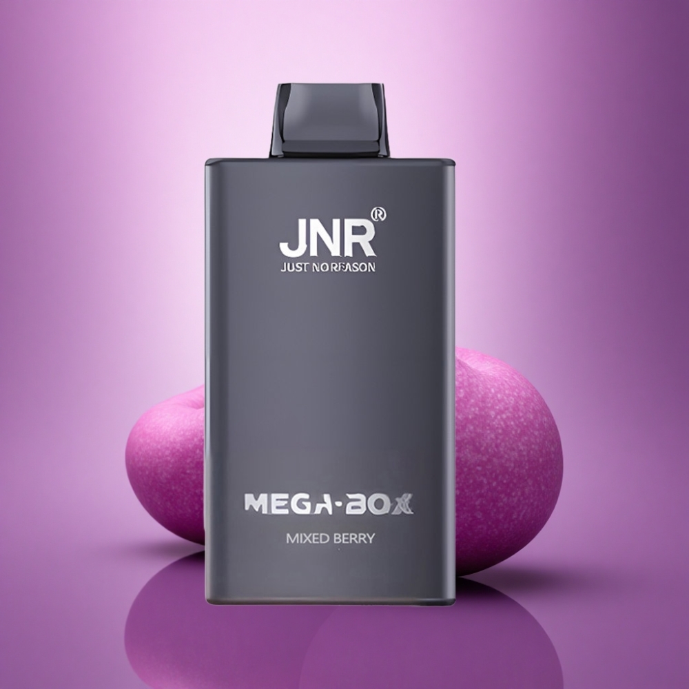 JNR Mega Box 25000 Jauktu Ogļu ar 850mAh un 2% nikotīna saturu